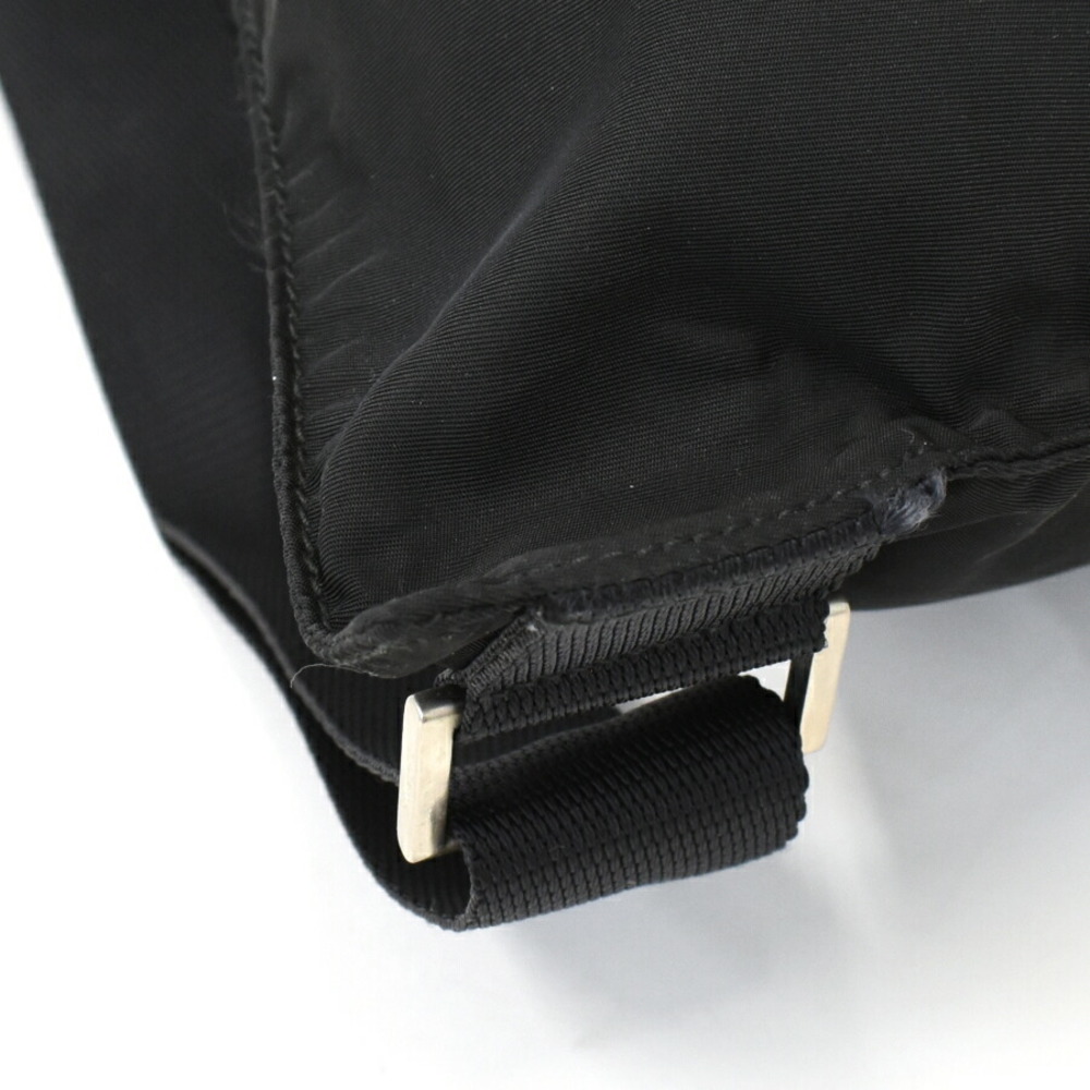 Prada Drawstring Nylon Backpack Black - image 5